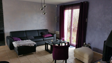 rénovation d'un séjour par un décorateur d'intérieur près de Toulouse 