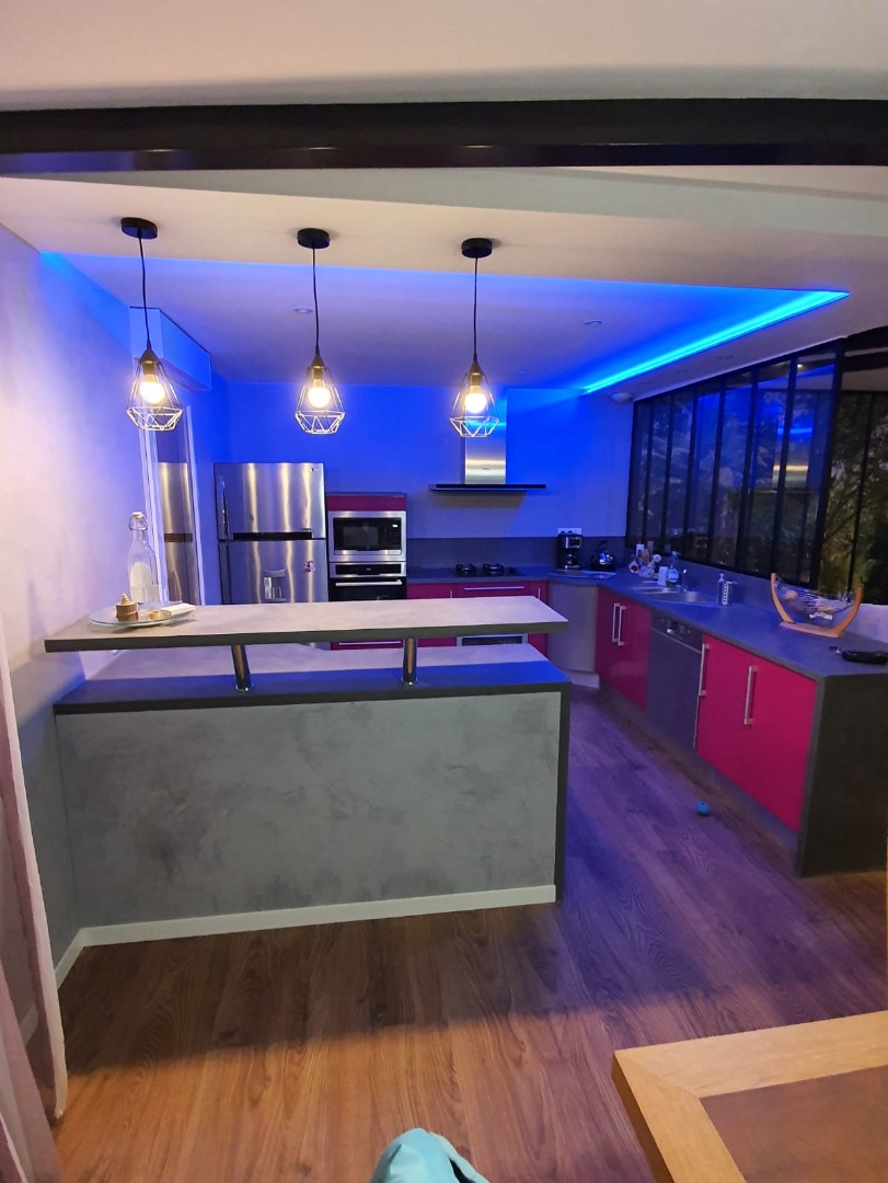 Rénovation cuisine salon-séjour