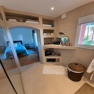 salle de bain en béton ciré à Toulouse