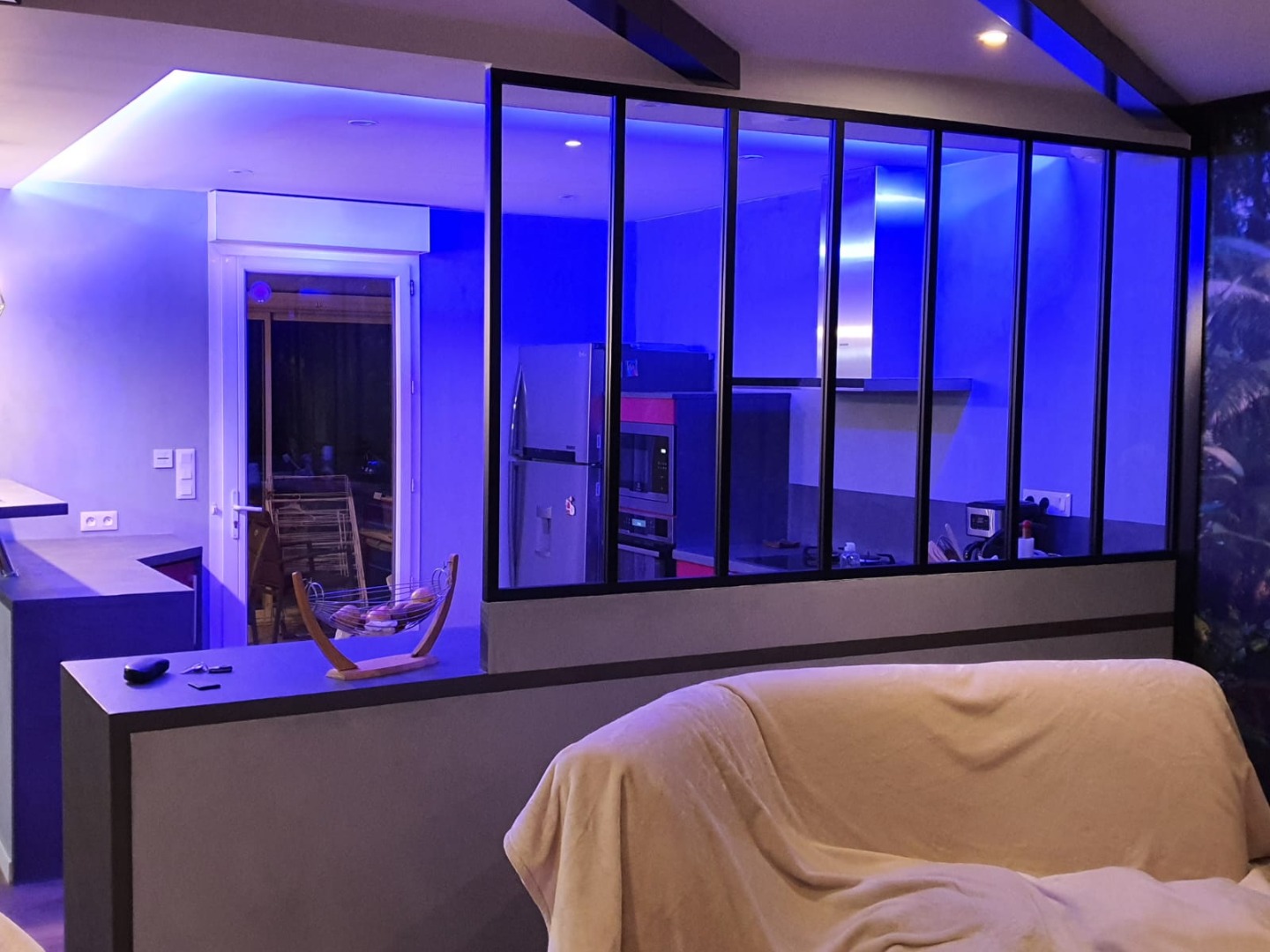 Rénovation cuisine salon-séjour