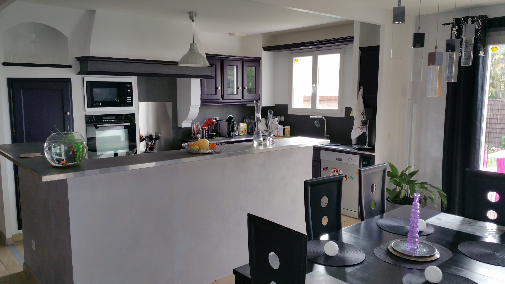 rénovation d’un séjour par un décorateur d’intérieur près de Toulouse