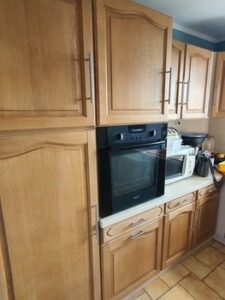 Modernisation d’une cuisine en chêne massif à l’Union